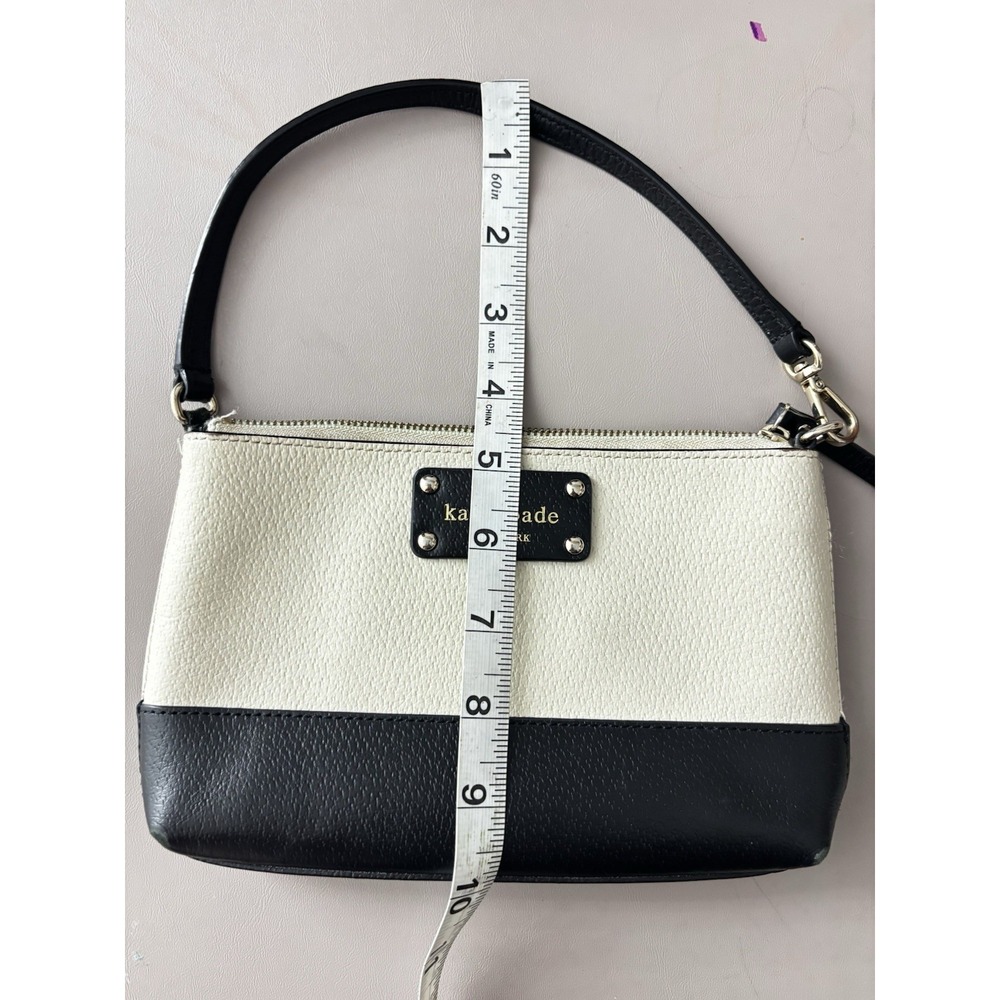 Kate Spade White Leather Clutch Purse 0228 - Picture 11 of 11